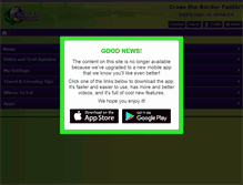 Tablet Screenshot of bordertraffic.com
